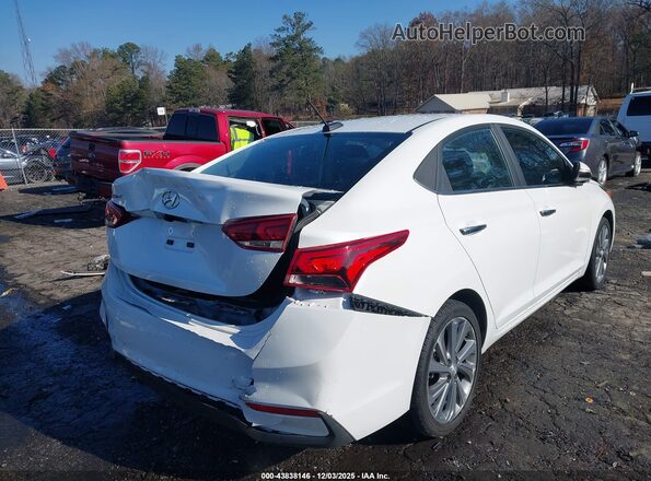3KPC34A68NE177358 2022 HYUNDAI ACCENT Белый Вид спереди