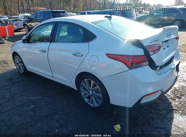 3KPC34A68NE177358 2022 HYUNDAI ACCENT Белый Задняя левая четверть