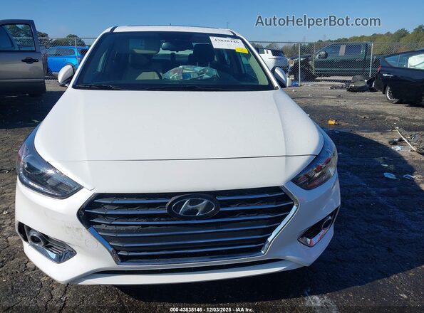 3KPC34A68NE177358 2022 HYUNDAI ACCENT Белый Вид щитка приборов
