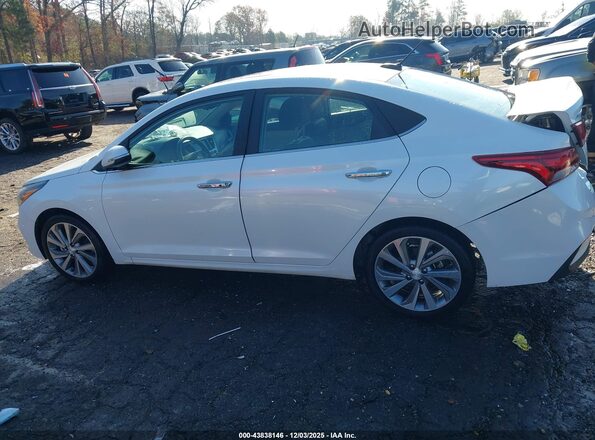 3KPC34A68NE177358 2022 HYUNDAI ACCENT Белый Панорамный вид салона 360°