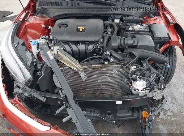 3KPF24AD1NE454253 2022 KIA FORTE Orange Vista trasera