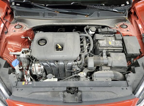 3KPF24AD1RE705567 2024 KIA FORTE Orange Widok wnętrza z tyłu