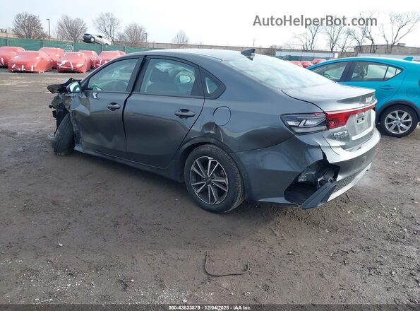 3KPF24AD2NE465889 2022 KIA FORTE Gray Trasero izquierdo