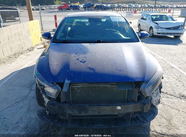 3KPF24AD4NE473427 2022 KIA FORTE Blue Вид задньої частини салону
