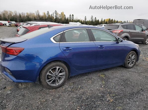 3KPF34AD0NE462406 2022 KIA FORTE Blue Tył prawy