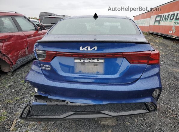 3KPF34AD0NE462406 2022 KIA FORTE Blue Widok z tyłu