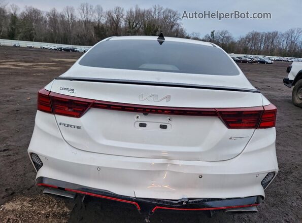 3KPF44AC6NE448353 2022 KIA FORTE White Հետևի տեսք
