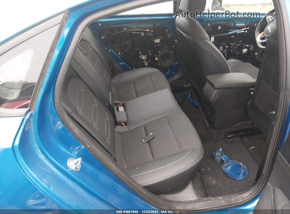 3KPF54AD3NE468954 2022 KIA FORTE Blue Vista de la etiqueta del VIN