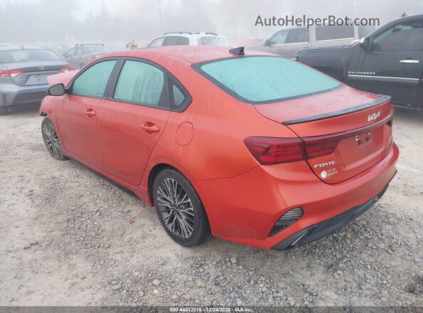 3KPF54AD3NE491554 2022 KIA FORTE Orange Trasero izquierdo