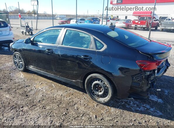3KPF54AD4NE445909 2022 KIA FORTE Черный Задняя левая четверть