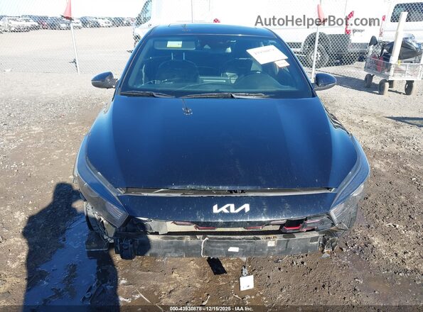 3KPF54AD4NE445909 2022 KIA FORTE Черный Вид щитка приборов