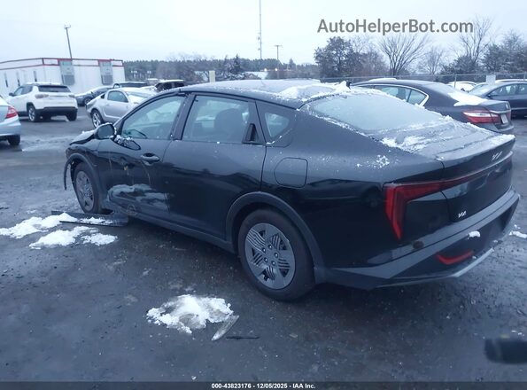 3KPFT4DE3SE158020 2025 KIA K4 Black Задня ліва чверть