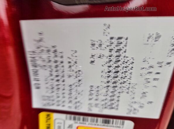 3LN6L2G9XGR605067 2016 LINCOLN MKZ Red 