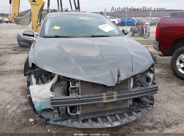 3LN6L2GK6GR609409 2016 LINCOLN MKZ Серый Вид задней части салона