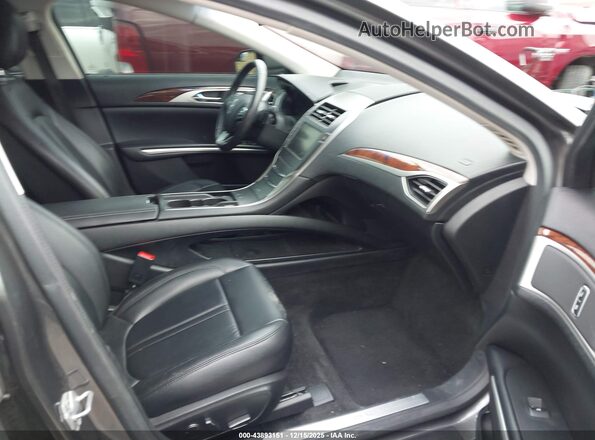 3LN6L2GK6GR609409 2016 LINCOLN MKZ Серый Вид салона спереди