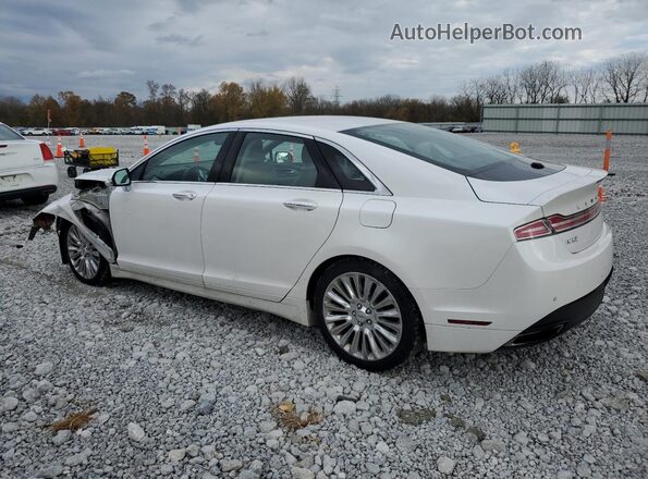 3LN6L2J91GR628861 2016 LINCOLN MKZ White Задня ліва чверть