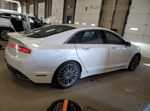 3LN6L2JK8GR604172 2016 LINCOLN MKZ White Trasero derecho