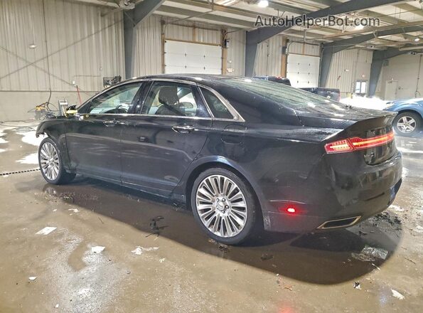 3LN6L2JKXGR633852 2016 LINCOLN MKZ Black Tył lewy
