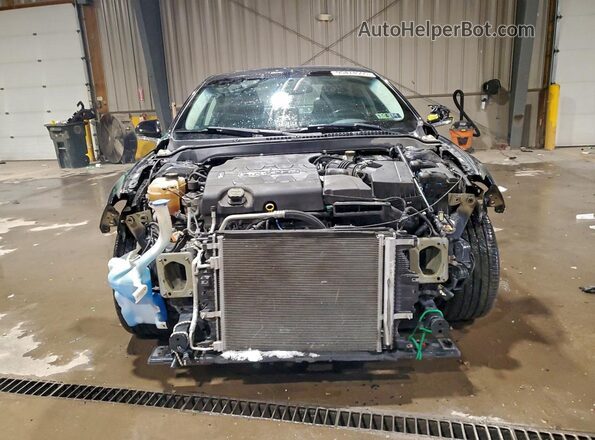 3LN6L2JKXGR633852 2016 LINCOLN MKZ Black Widok z przodu