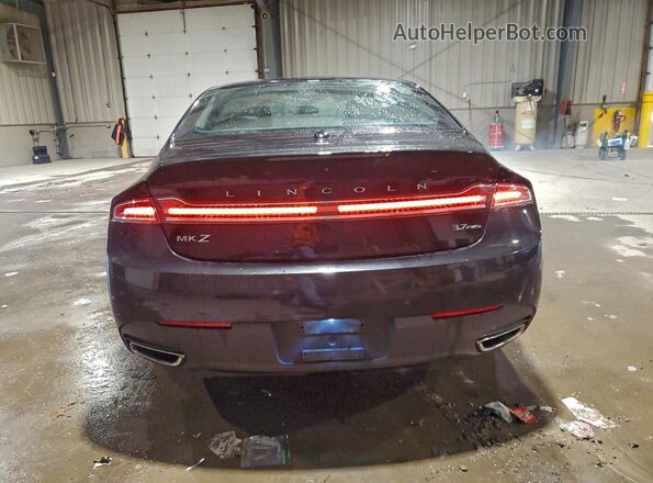3LN6L2JKXGR633852 2016 LINCOLN MKZ Black Widok z tyłu