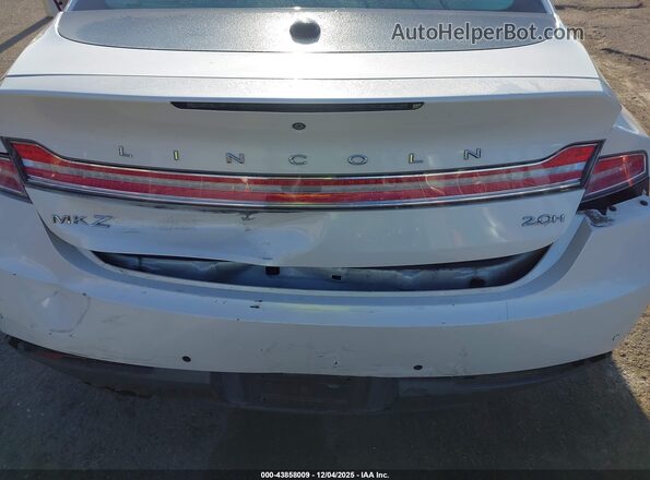 3LN6L2LU0GR626908 2016 LINCOLN MKZ HYBRID White Front view