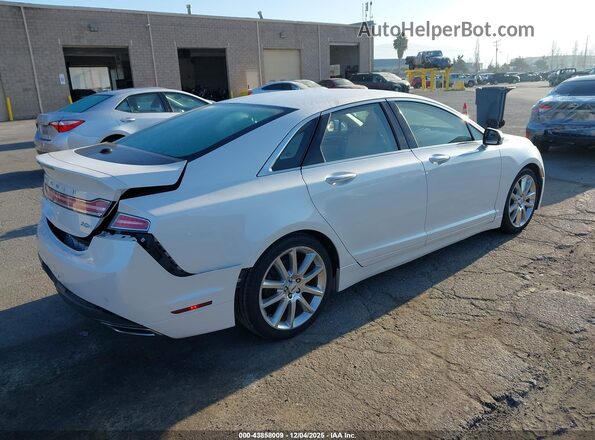 3LN6L2LU0GR626908 2016 LINCOLN MKZ HYBRID White Rear right