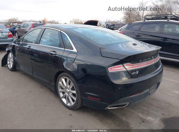 3LN6L2LU1GR633334 2016 LINCOLN MKZ HYBRID Черный Задняя левая четверть