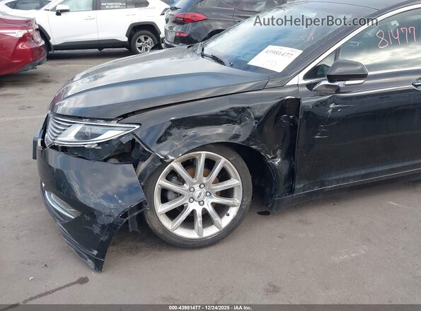3LN6L2LU1GR633334 2016 LINCOLN MKZ HYBRID Черный Вид спереди