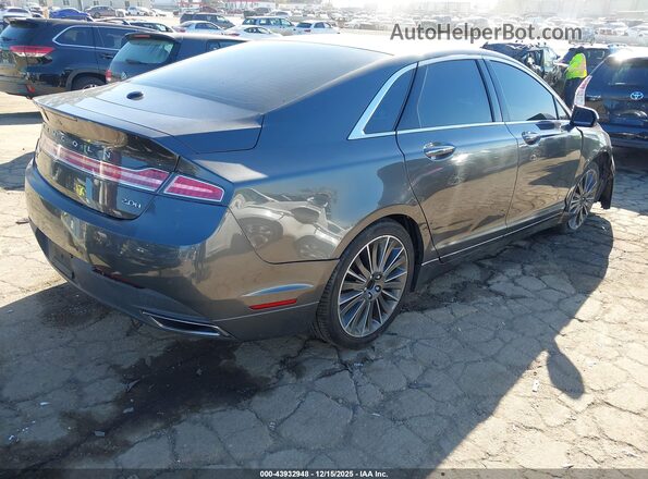 3LN6L2LU2GR622665 2016 LINCOLN MKZ HYBRID Gray უკანა მარჯვენა