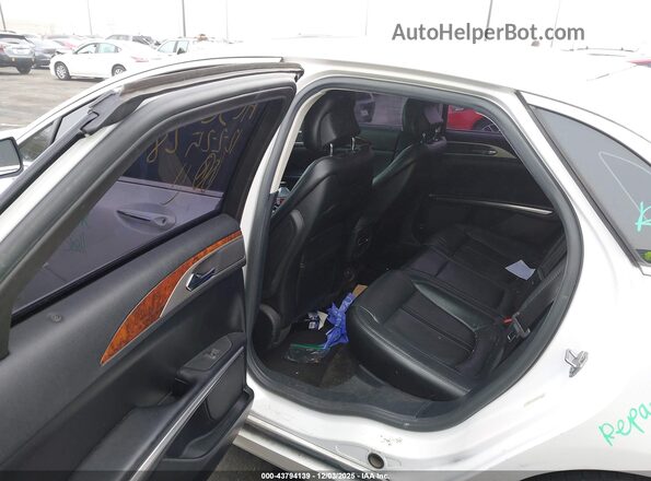 3LN6L2LU5GR626077 2016 LINCOLN MKZ HYBRID White Vista de la etiqueta del VIN
