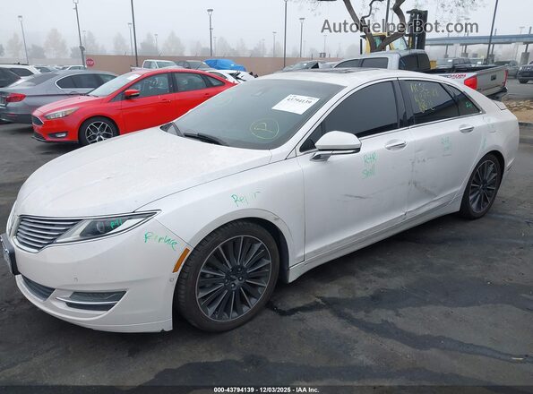 3LN6L2LU5GR626077 2016 LINCOLN MKZ HYBRID White Vista frontal