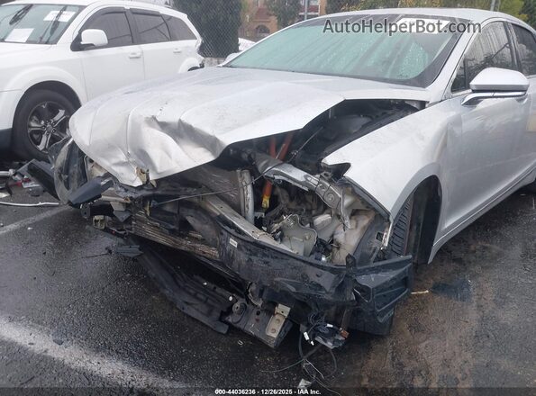 3LN6L2LU8GR611217 2016 LINCOLN MKZ HYBRID Silver წინა ხედი