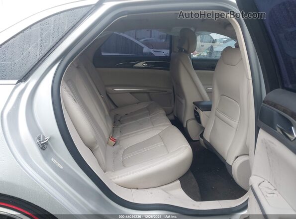3LN6L2LU8GR611217 2016 LINCOLN MKZ HYBRID Silver VIN კოდის სტიკერის ხედი