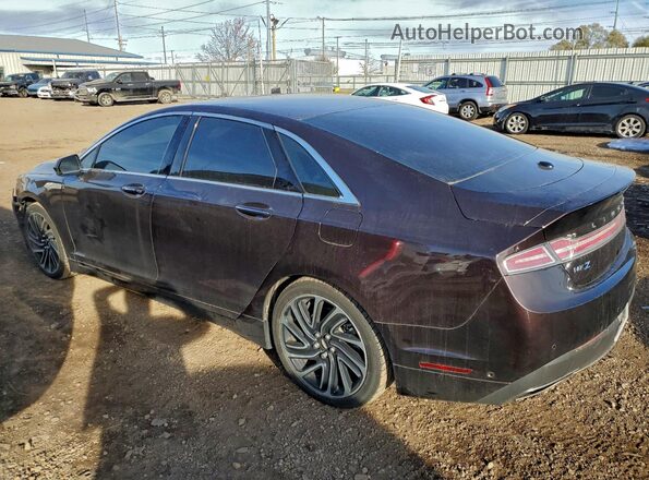 3LN6L5F97LR602897 2020 LINCOLN MKZ Purple Հետևի ձախ
