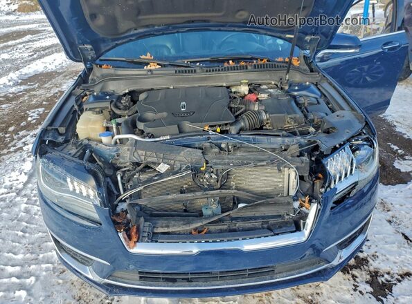 3LN6L5FC4JR613588 2018 LINCOLN MKZ Синий 