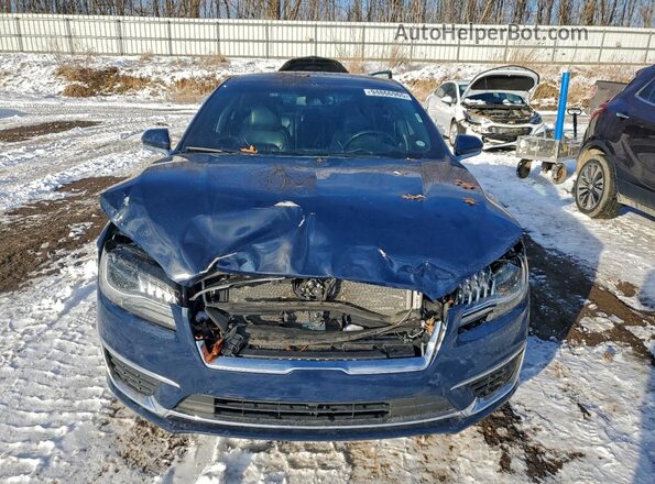 3LN6L5FC4JR613588 2018 LINCOLN MKZ Синий 