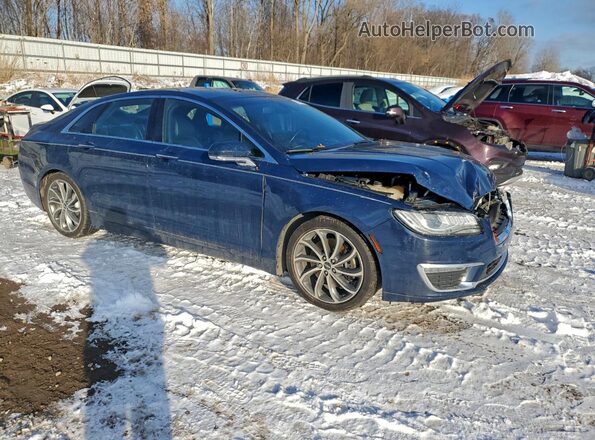 3LN6L5FC4JR613588 2018 LINCOLN MKZ Синий 