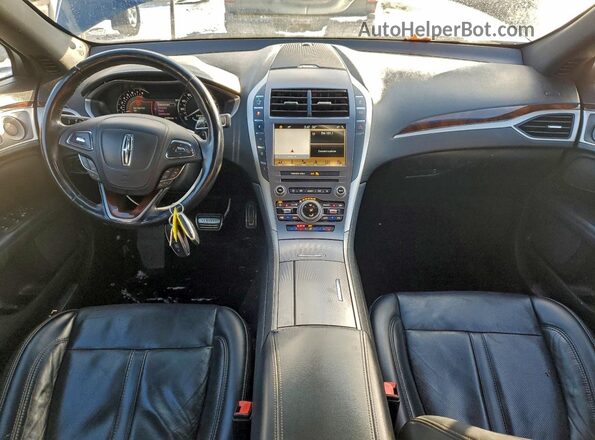3LN6L5FC4JR613588 2018 LINCOLN MKZ Синий 