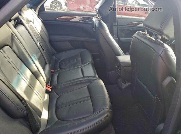 3LN6L5LU0LR616889 2020 LINCOLN MKZ Black Vista de los asientos traseros