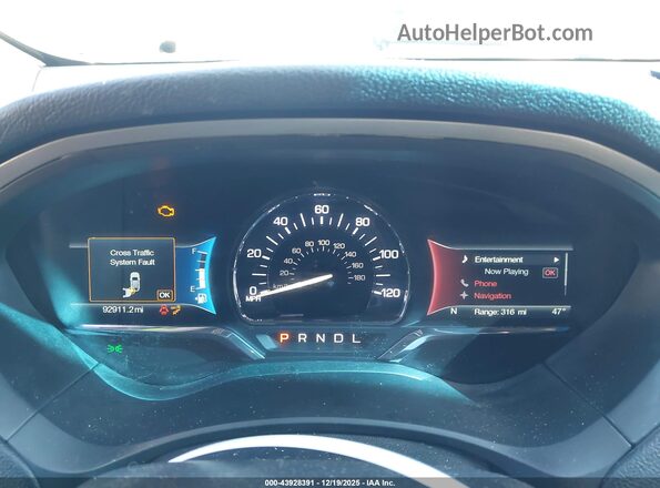 3LN6L5LU7KR631114 2019 LINCOLN MKZ HYBRID Черный Вид задних сидений