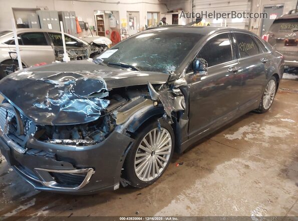 3LN6L5MU2HR626653 2017 LINCOLN MKZ HYBRID Gray Przód lewy