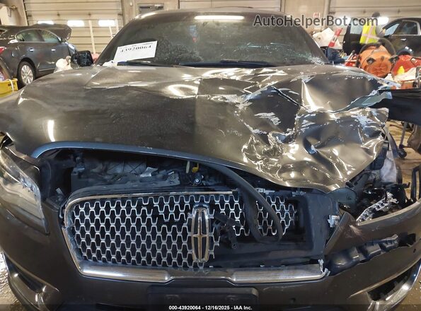 3LN6L5MU2HR626653 2017 LINCOLN MKZ HYBRID Gray Widok deski rozdzielczej