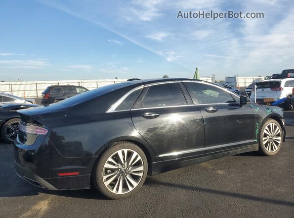 3LN6L5MUXJR628897 2018 LINCOLN MKZ Black Trasero derecho