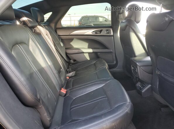 3LN6L5MUXJR628897 2018 LINCOLN MKZ Black Vista de los asientos traseros
