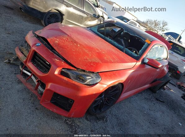 3MF13DM05R8E17644 2024 BMW M2 Оранжевый Передняя левая четверть