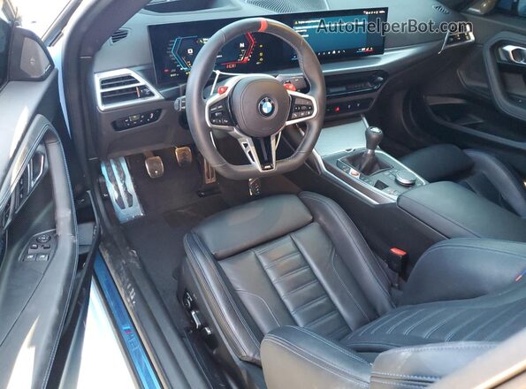 3MF23DM01S8E94568 2025 BMW M2 Blue Dashboard view