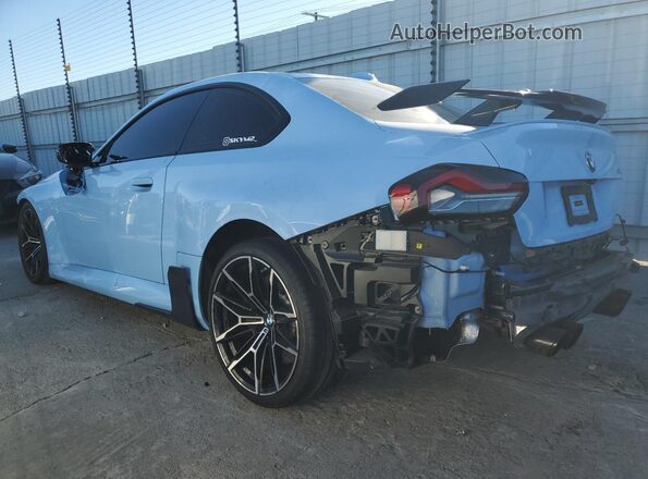 3MF23DM01S8E94568 2025 BMW M2 Blue Rear left
