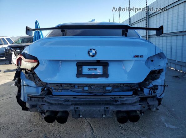 3MF23DM01S8E94568 2025 BMW M2 Blue Rear view