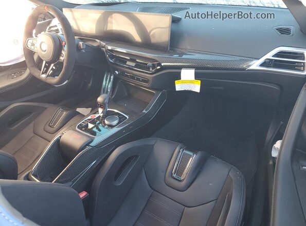 3MF33DM07T8F87911 2026 BMW M2 Black Dashboard view