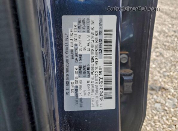 3MVDMACL0LM126036 2020 MAZDA CX-30 Blue 